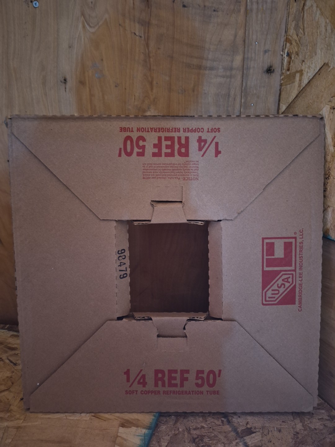 NEW IN BOX- Cambridge-Lee Industries 1/4″ REF 50′ Soft Copper Refrigeration Tube