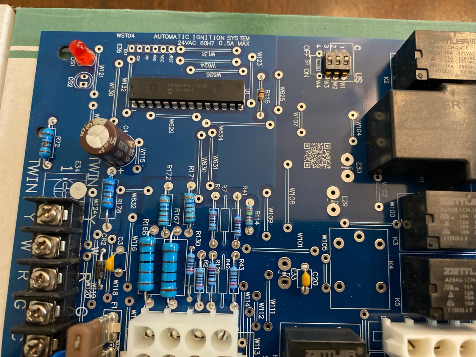 50A55-474 Furnace Control Board Replaces White Rodgers 50A55-3797 Blue