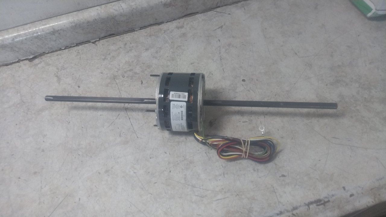 U.S. Motors 1180 1/8 HP 1550 RPM 115V Brushless Blower Motor