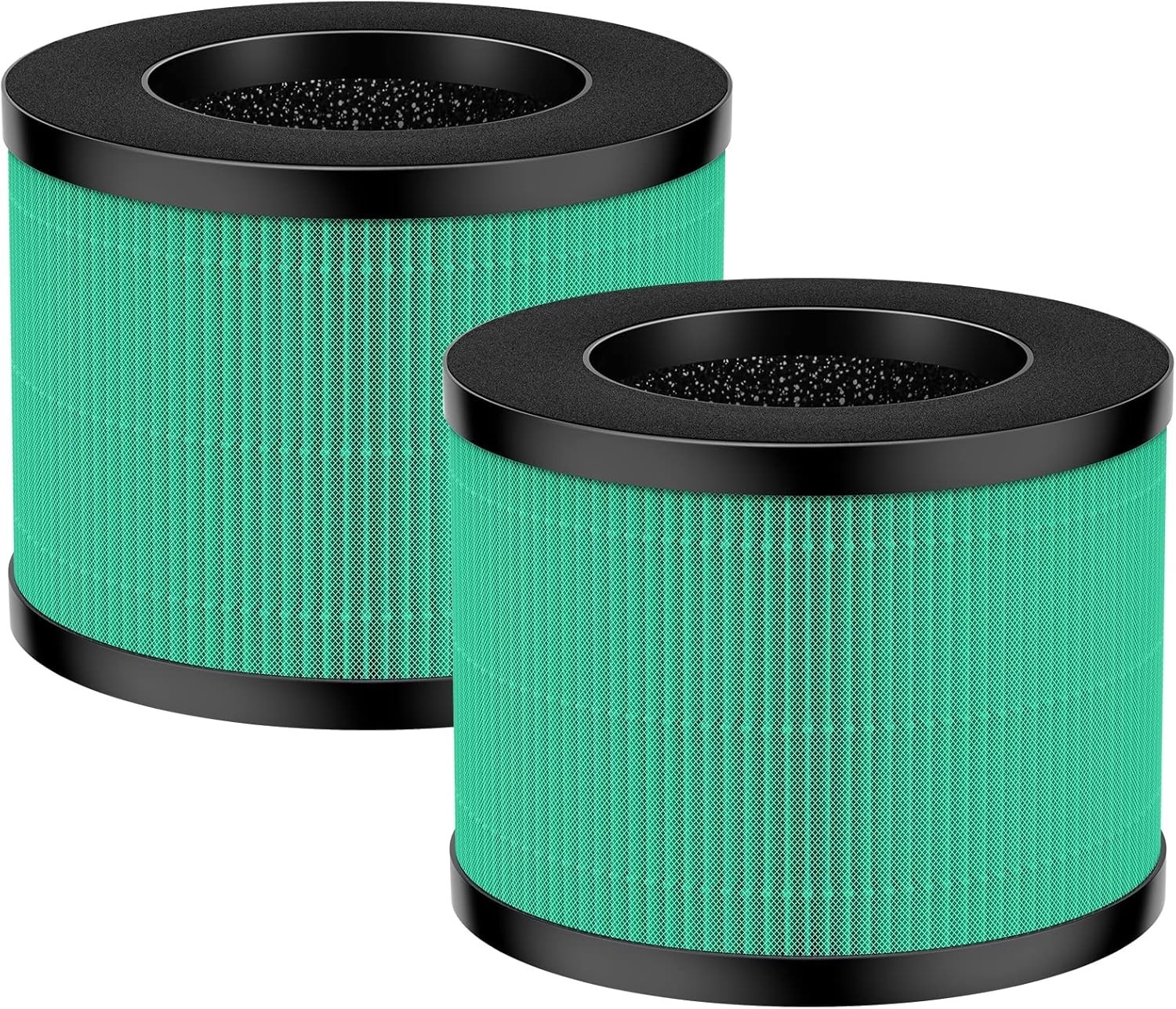 MK01 HEPA Replacement Filter Compatible Pet Dander Version – 2 Pack Green