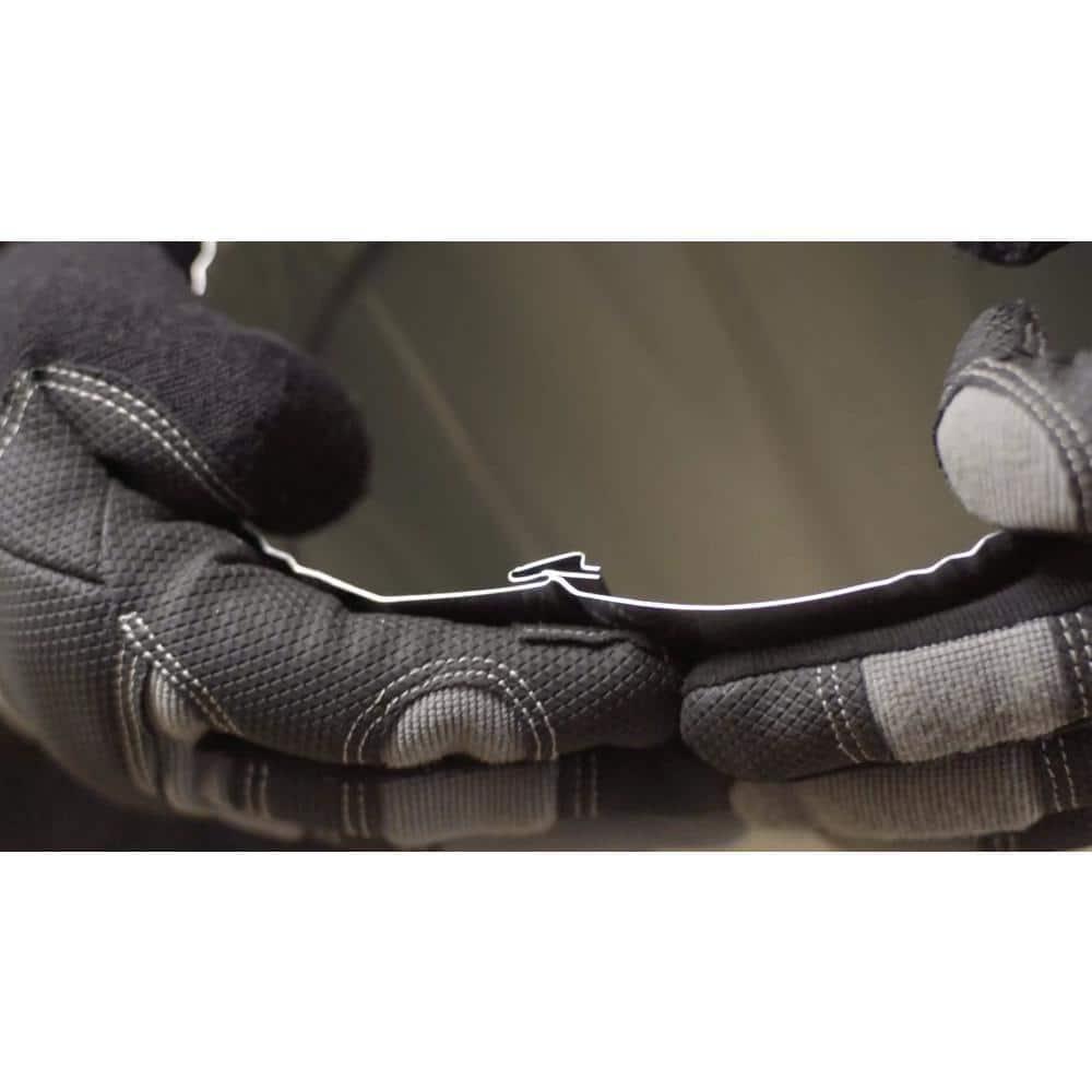 Master Flow 8 in Round Metal Duct Pipe 5 ft Galvanized Steel HVAC Vent 30 Gauge
