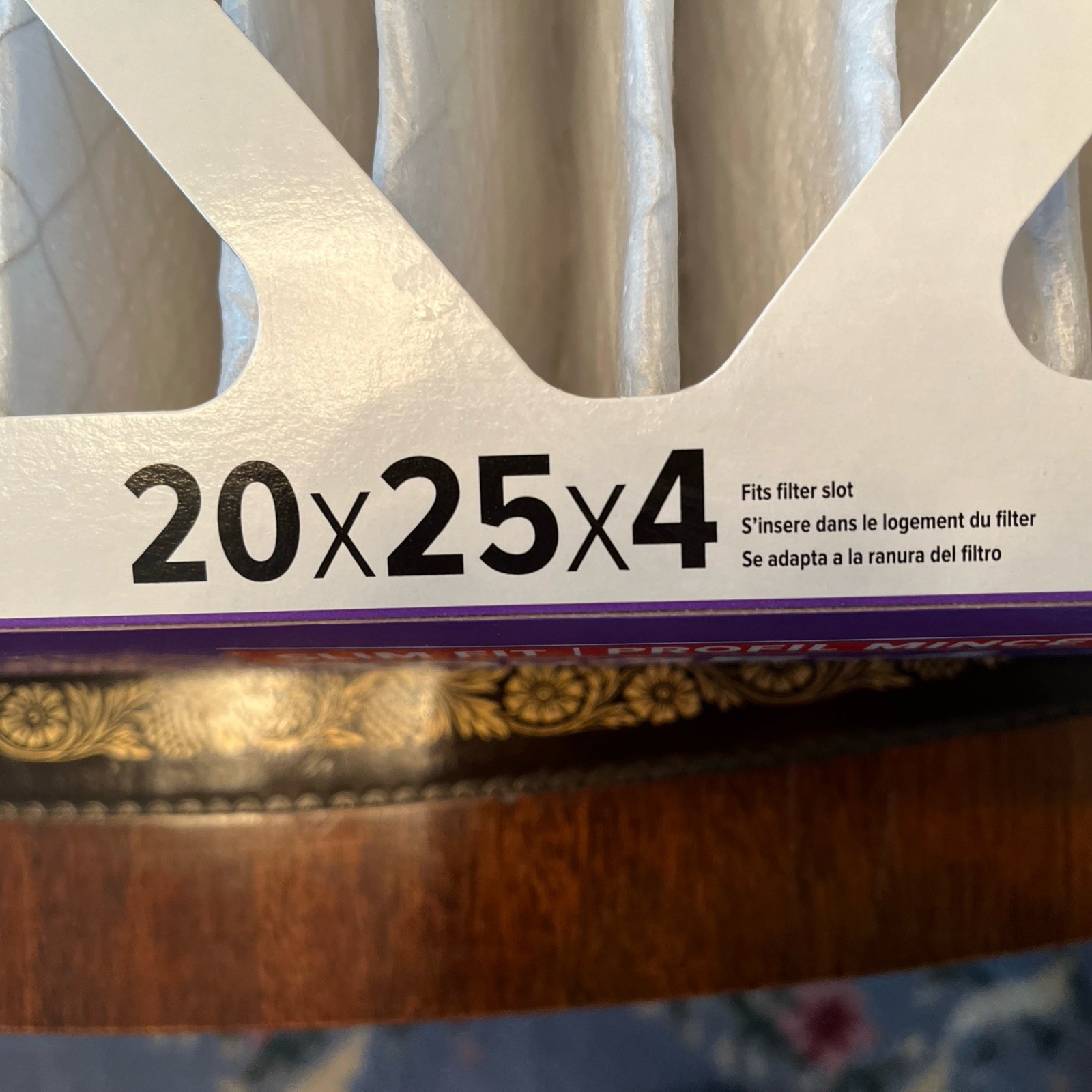 3M Filtrete Ultra Allergen Healthy Living Air Filter 20x25x4 1550 SLIM FIT New