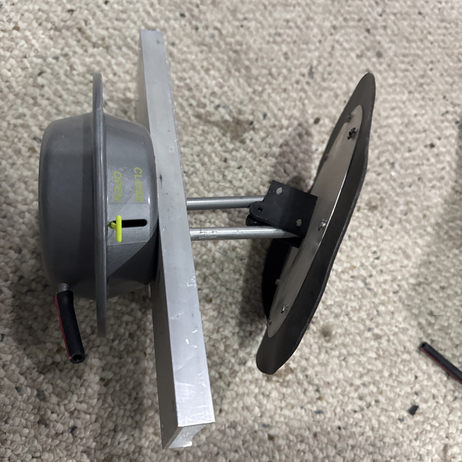 New Arzel Zoning Technology STK-ER0007 7” Round pneumatic Damper EzySlide Damper