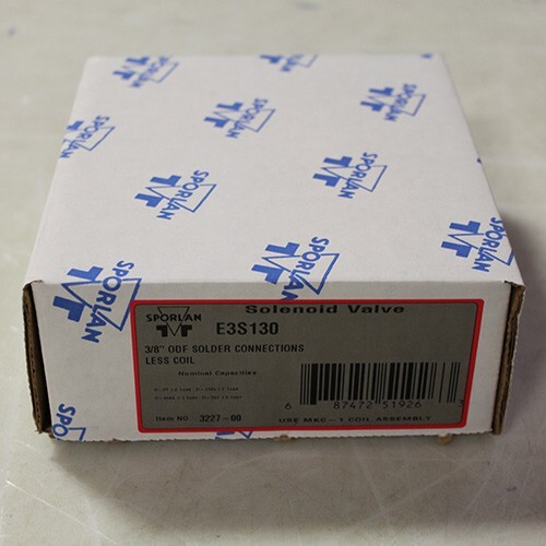 Sporlan E3S130 Refrigerant Solenoid Valve 3/8″