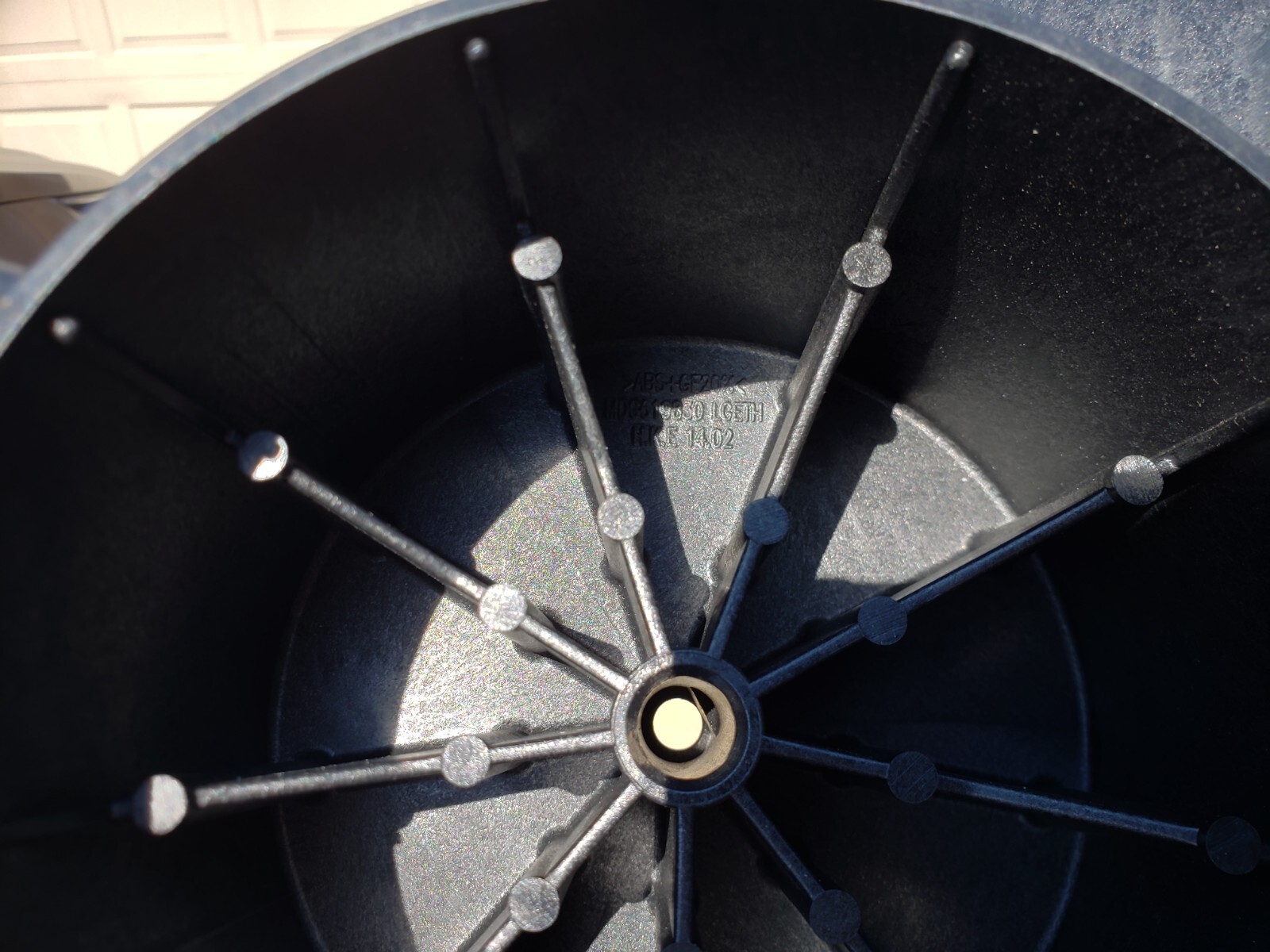 New MDG61983008 LG HVAC AIR CONDITIONER PROPELLER FAN – BLACK MOLDED PLASTIC