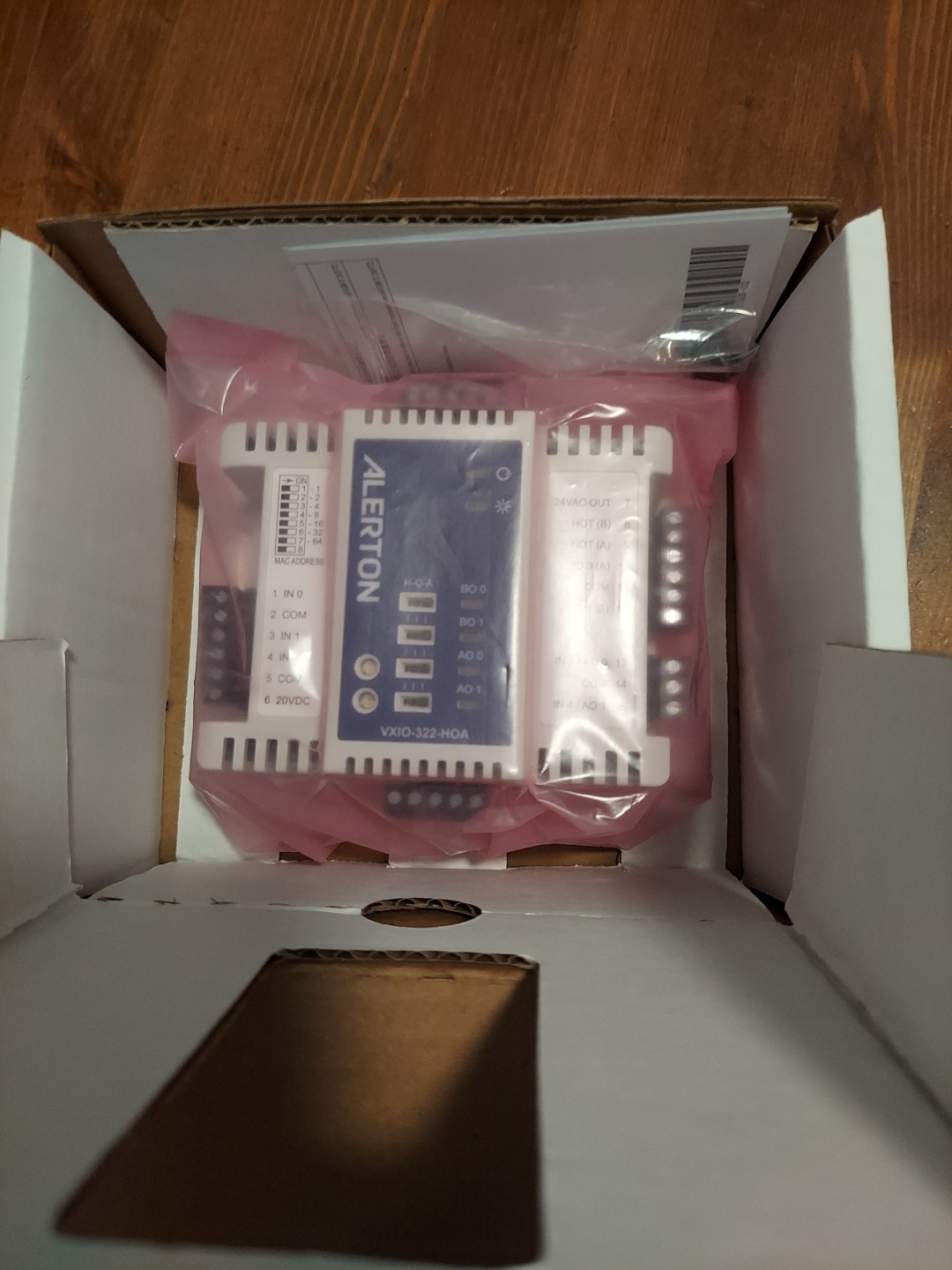 ALERTON VXIO-322-HOA BACnet Programmable I/O Expansion Module