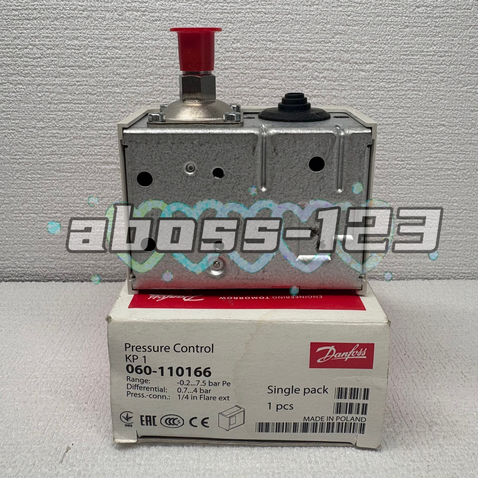 Danfoss 060-110166 KP1 Pressure switch#1pcs New In Box