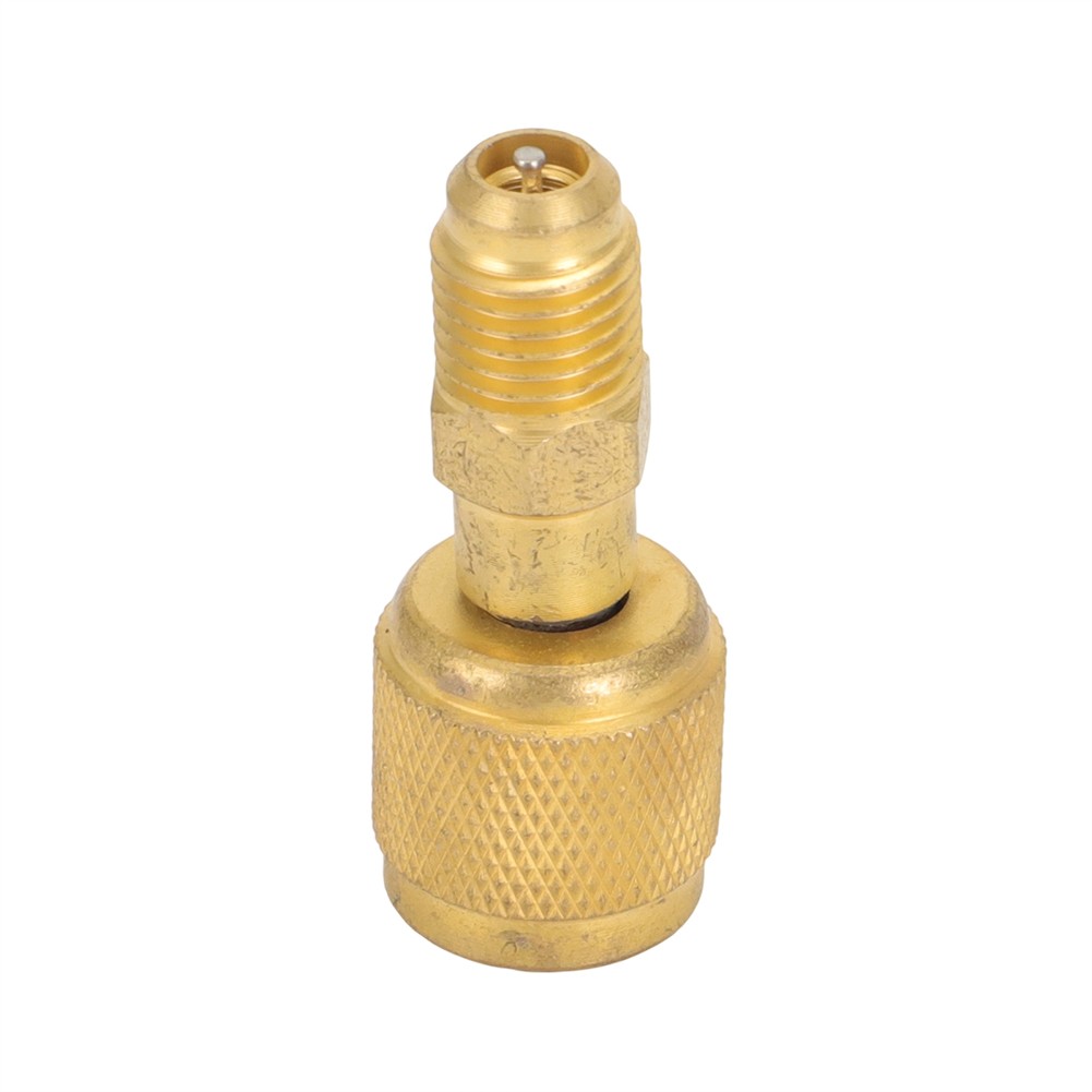 HVAC R32 Reverse Thread 1/4” Female 1/4” Male Adapter For A2L R454B/R32 Tanks 4x