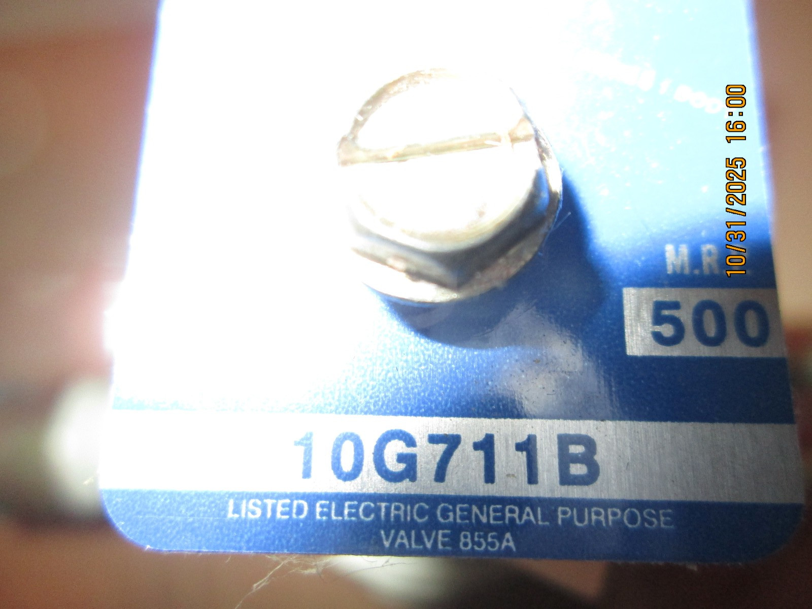 Parker Sporlan Solenoid valve 10G711B, 393500, 3-way hot gas defrost