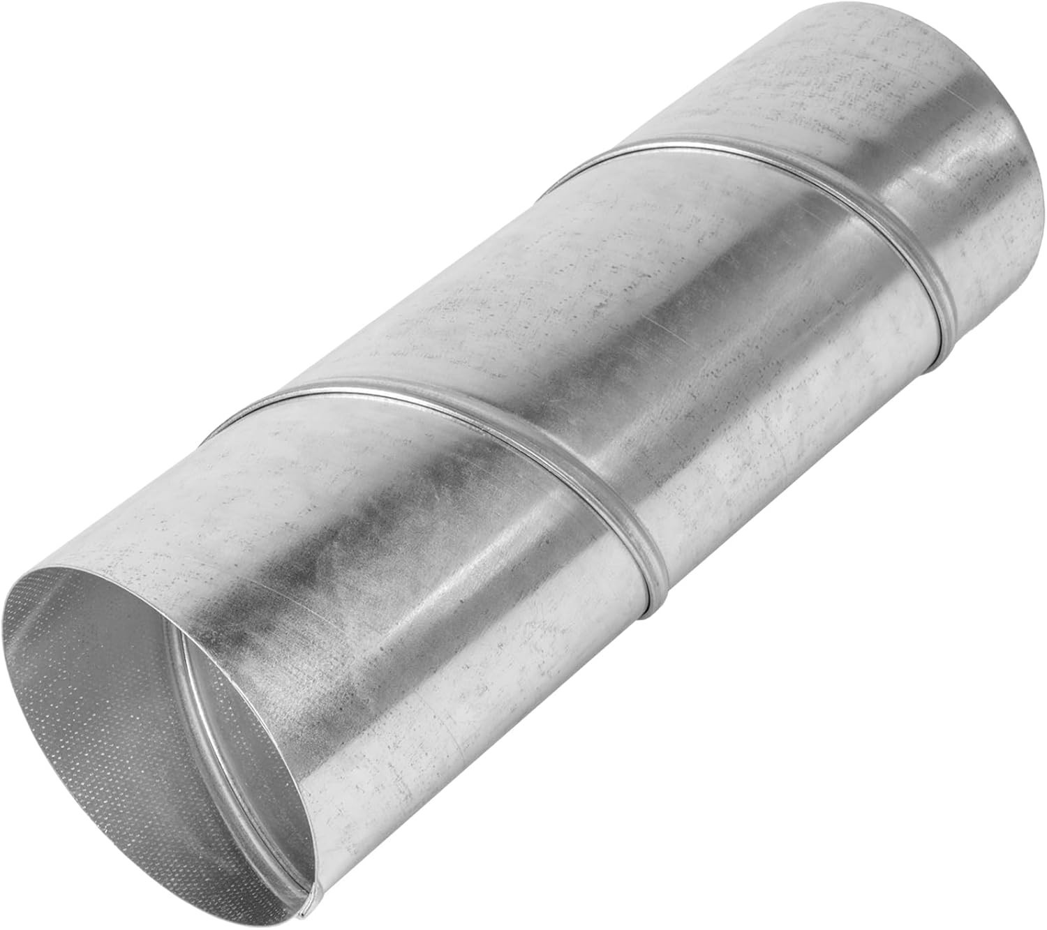 4″ Inch Round Spiral Air Duct 12″ Inch Long Duct Straight Rigid Galvanized St…