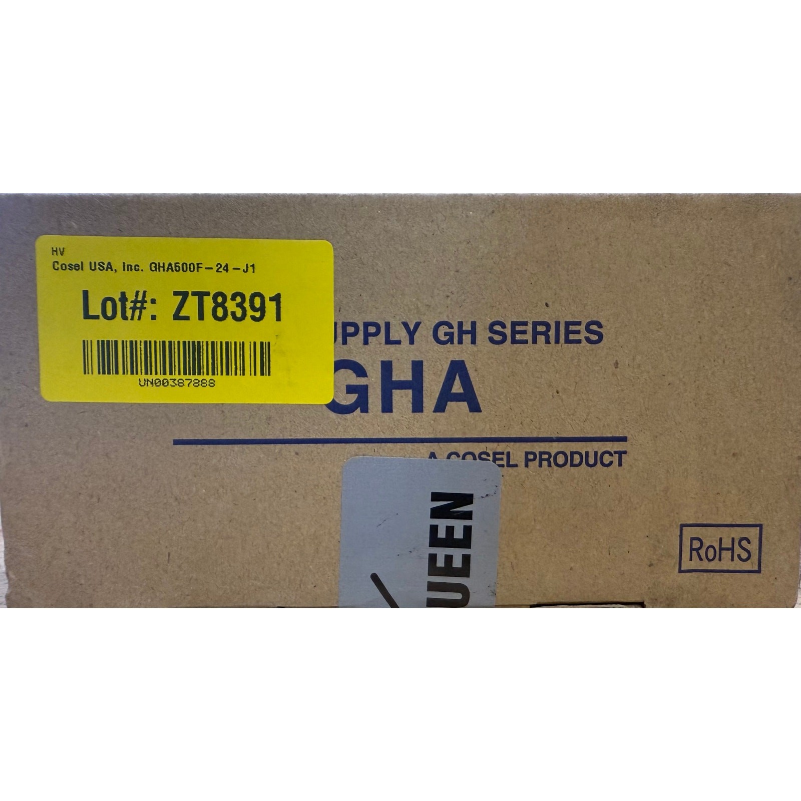 GHA500F-24-J1, AC-DC Power Supply, 24VDC 4.6/8.4/21A for Conv/Conduct/Forced