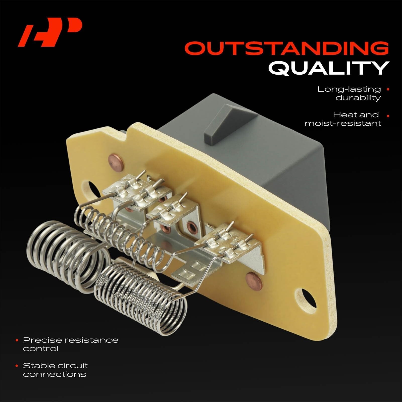 A-Premium HVAC Blower Motor Resistor for Ford & Mazda Vehicles