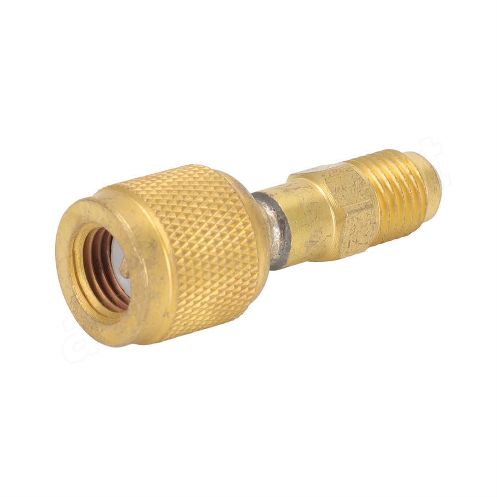 R454B/R32 Tanks HVAC R32 Reverse Thread 1/4” Female, 1/4” Male Adapter For A2L
