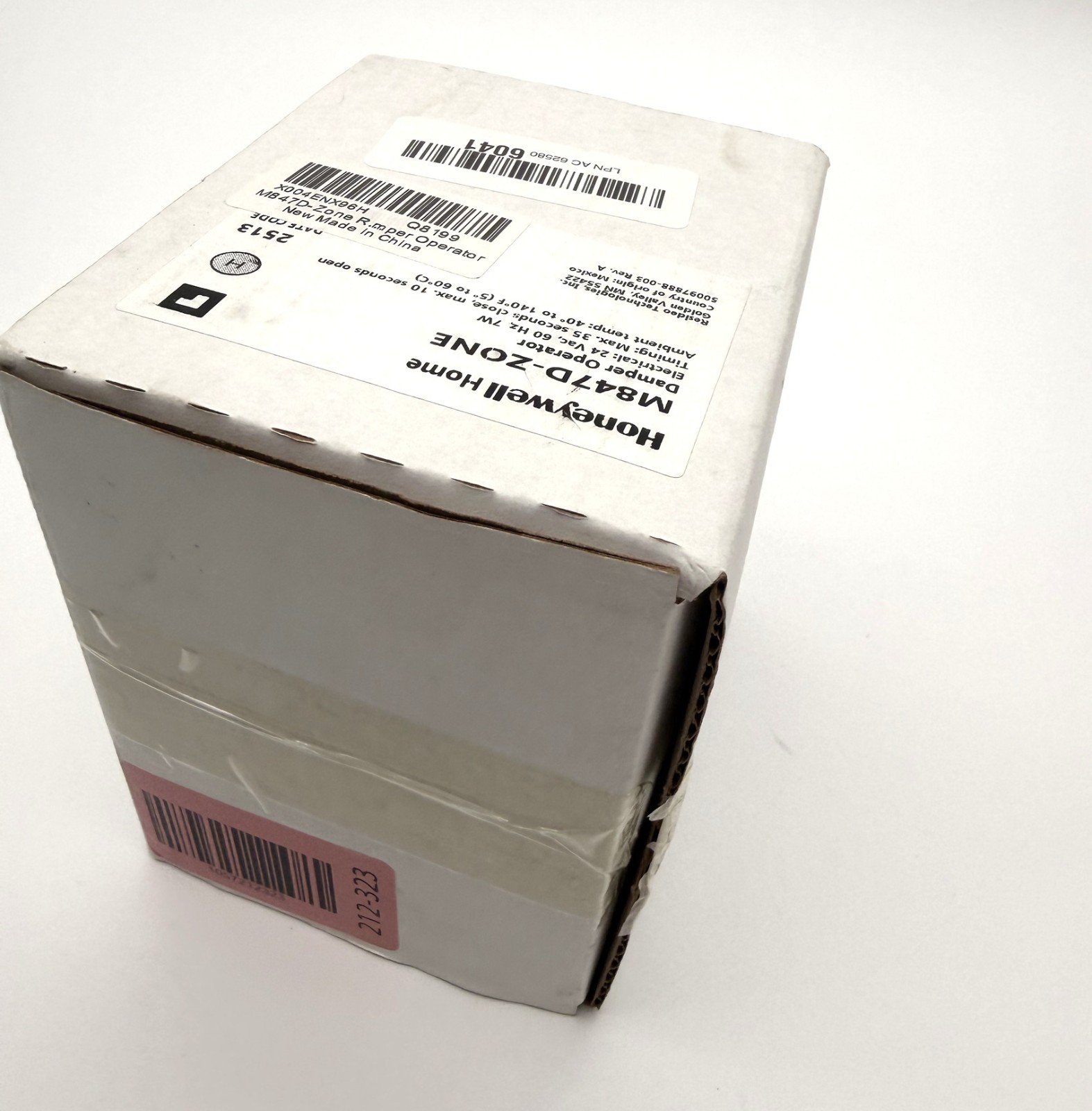 Honeywell M847D-ZONE OEM Replacement Motor for ARD and ZD Zone Dampers, 24V /U