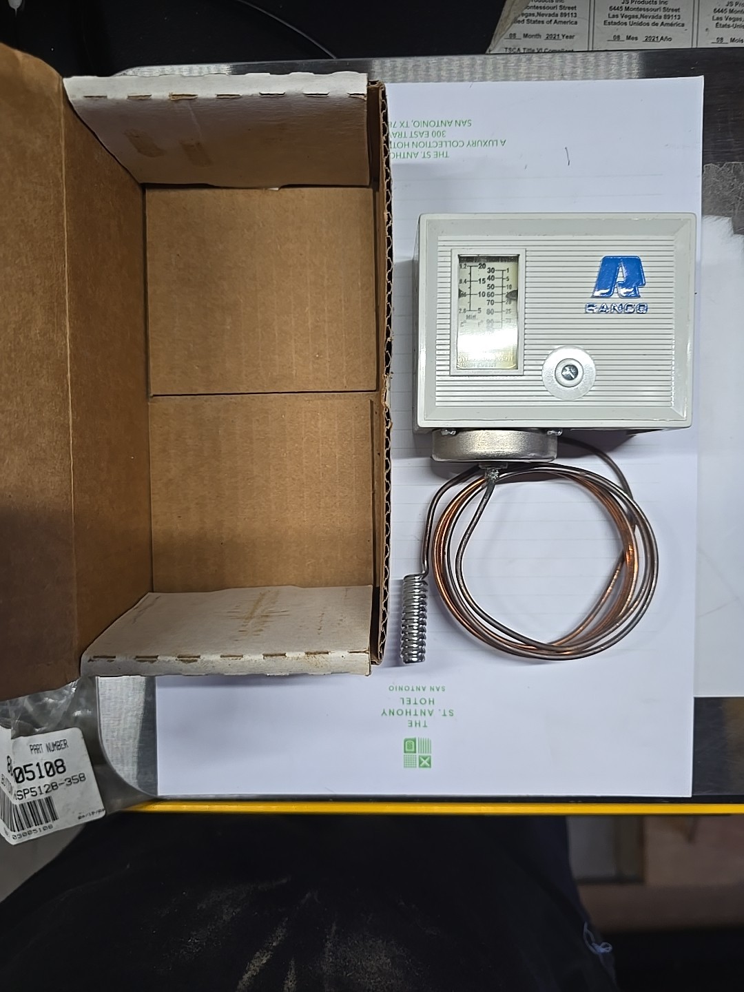 *NEW* Ranco Temperature Control Thermostat 010-1090-000/041763500