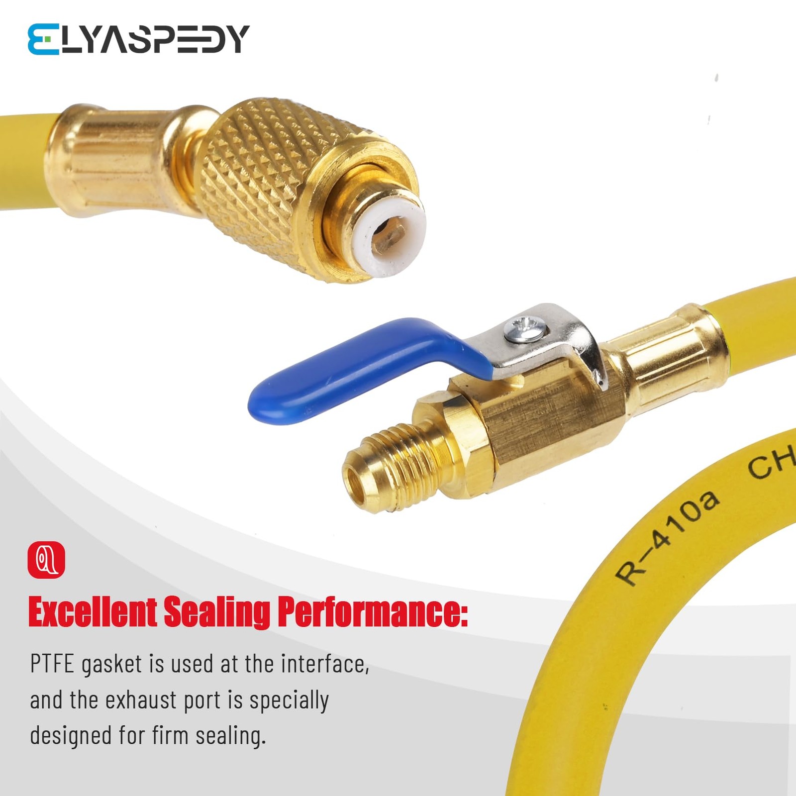 Upgrade Version 25980 1/4″ Internal Diameter FlexFlow and Low Red/Yellow/Blue