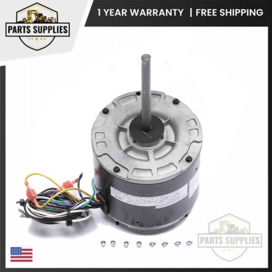 EM3404F Century 1-Phase 1/4 HP 208-230V 825 RPM 1-Speed Motor for Condenser Fan