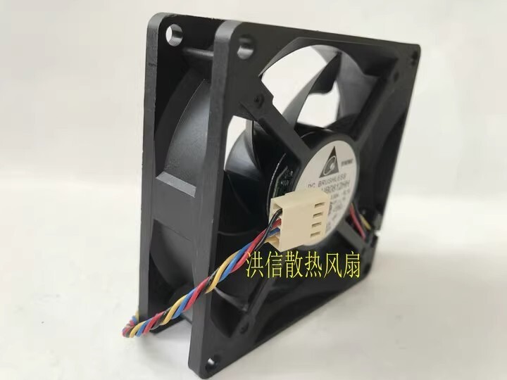 Delta AUB0812HH 8025 DC12V 0.32A 8CM 4-Wire Bearing Cooling Fan