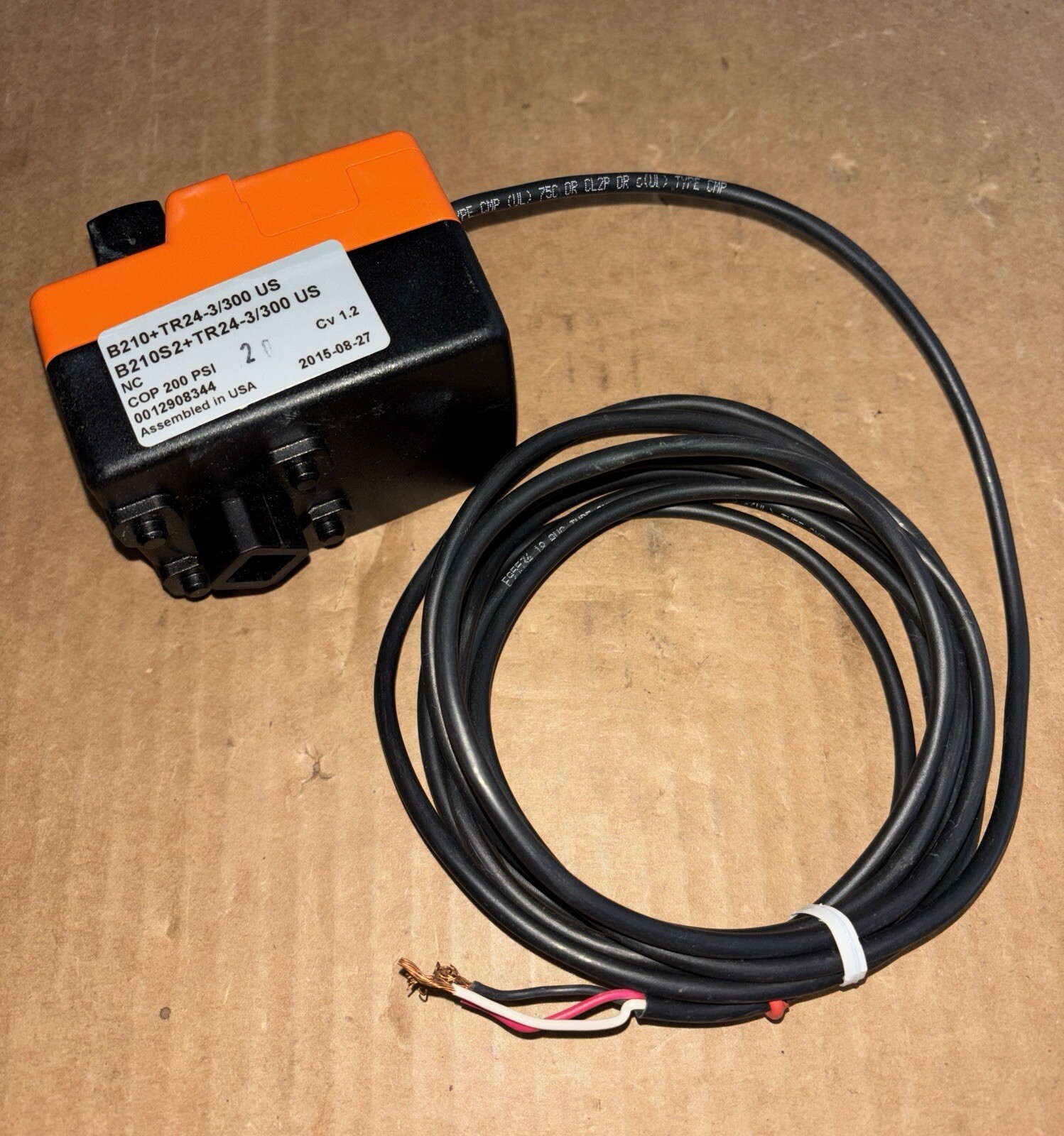 Belimo TR24-3/300 US 18in-lb 24VAC HVAC controller valve actuator
