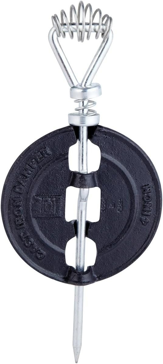 Universal 4″ Diameter Cast Iron Damper Bm0242 – Elevate Your Vehicle’s Style