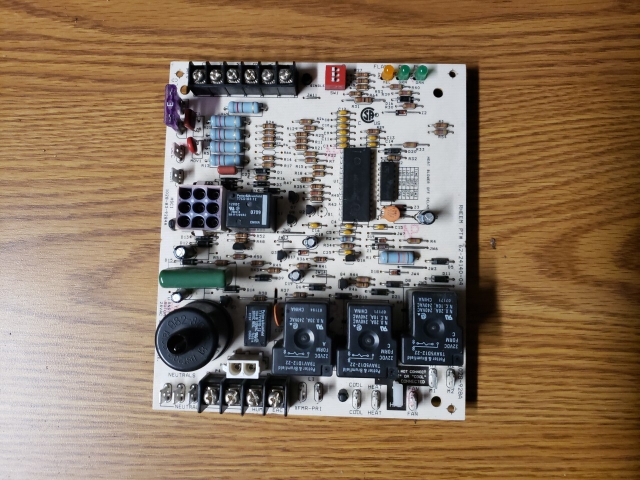 Rheem OEM Part # 62-24140-04 Spark Ignition Control Board-Used One Week-TESTED