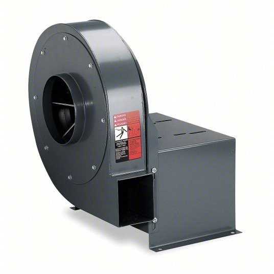 Dayton 2C940 7-3/4 In Wheel Dia 252 Max CFM High Pressure Blower w/out Motor