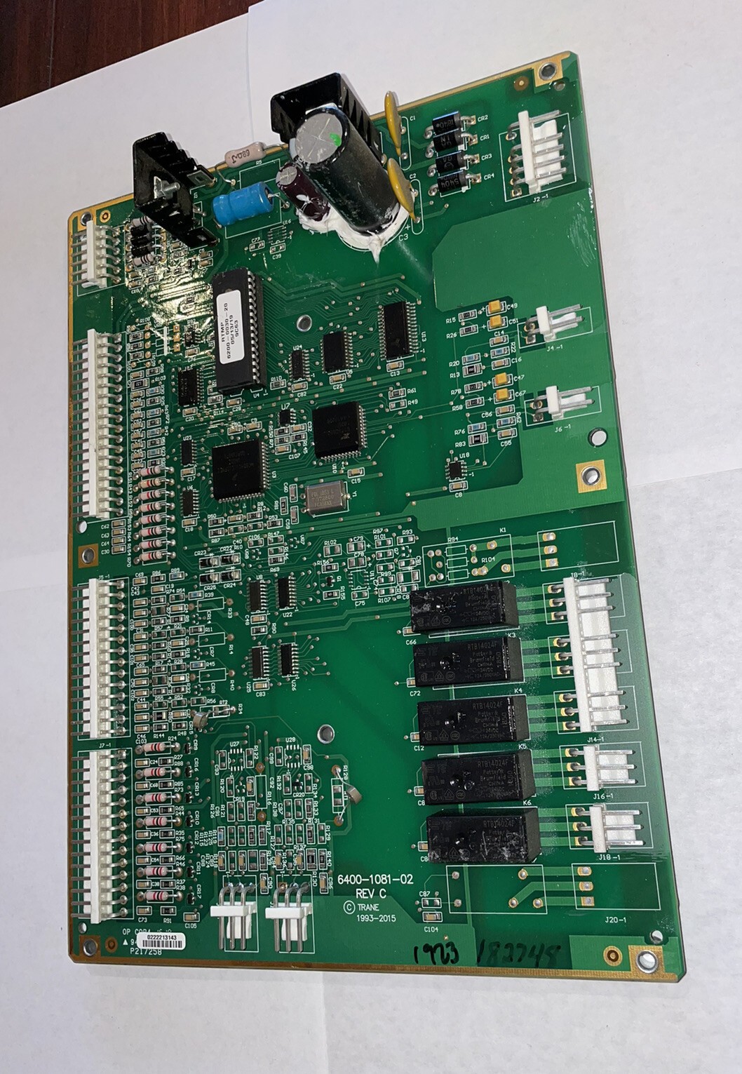 American Standard Trane 6400-1081-02 Chiller Control Board Rev-C