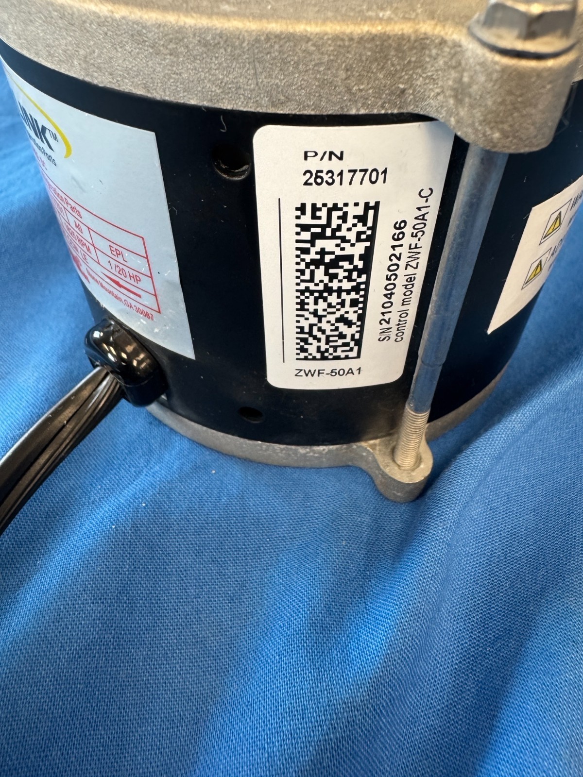 USED 25317701 InterLINK Heatcraft Fan Motor 208/230V 25317701