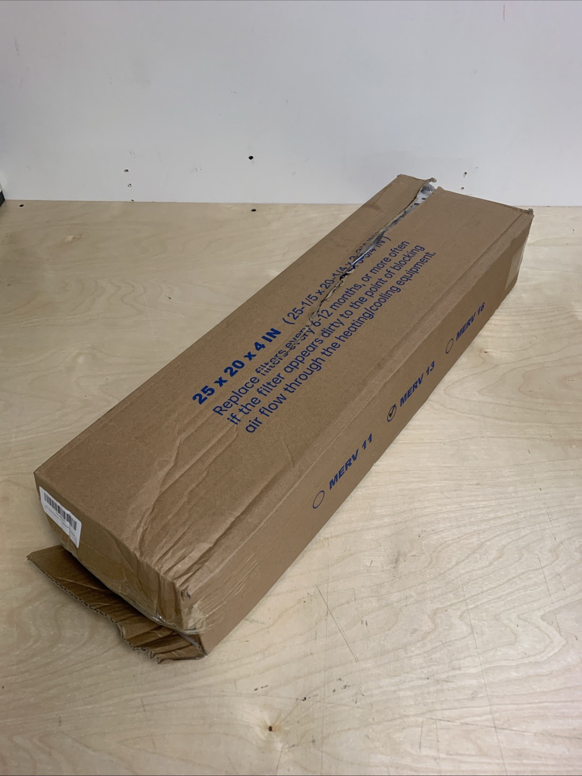 New MERV 13 Air Filter 20x25x4 Replacement HVAC Filter Box of 2 New