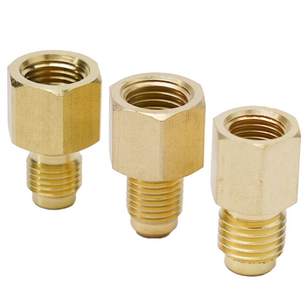 3pcs Vacuum Pump Adapter For R134a R12 R22 R410a Hvac Service High Quality