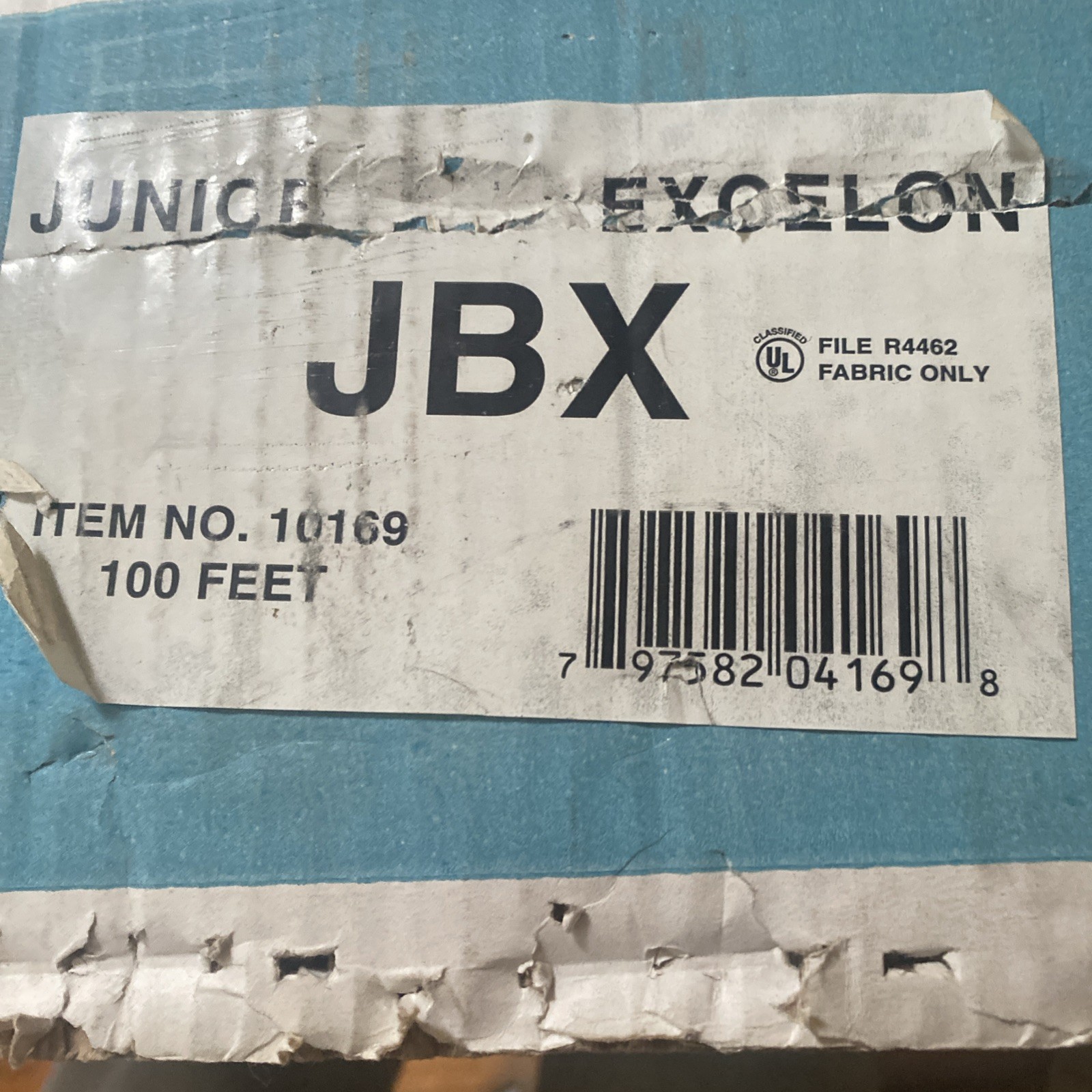 Duro Dyne Flexible Duct Junior Connector,Vinyl Fabric 6 3/8” x 100’ NOS