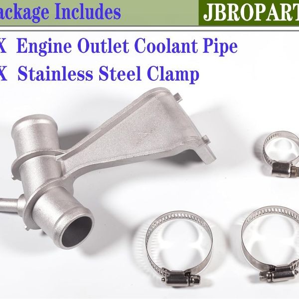 Aluminum Engine Coolant Outlet Pipe for 2009-2017 Corolla, 2009-2014 Matrix 1.8L