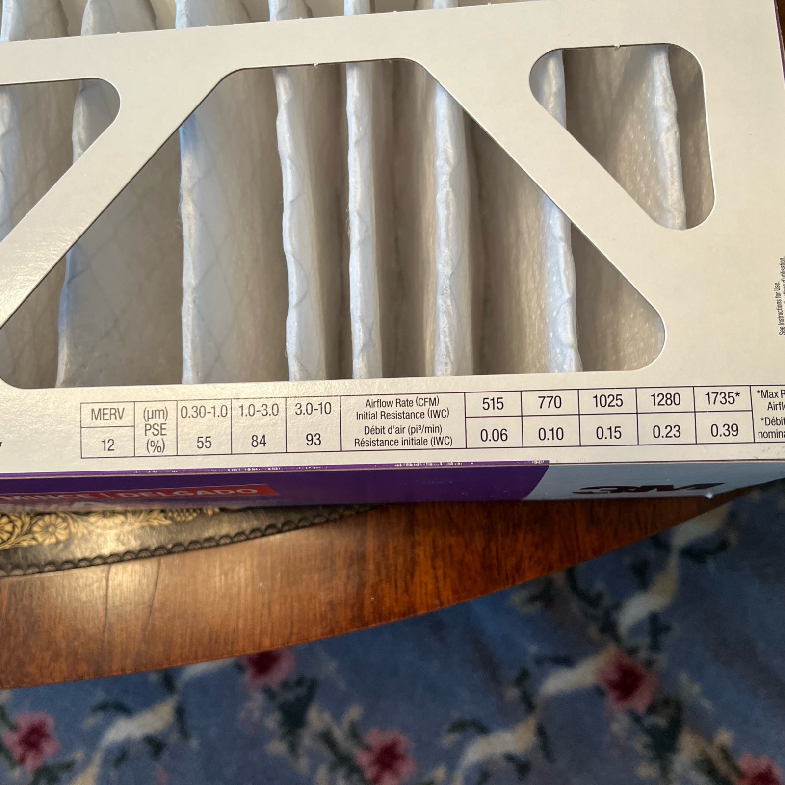3M Filtrete Ultra Allergen Healthy Living Air Filter 20x25x4 1550 SLIM FIT New
