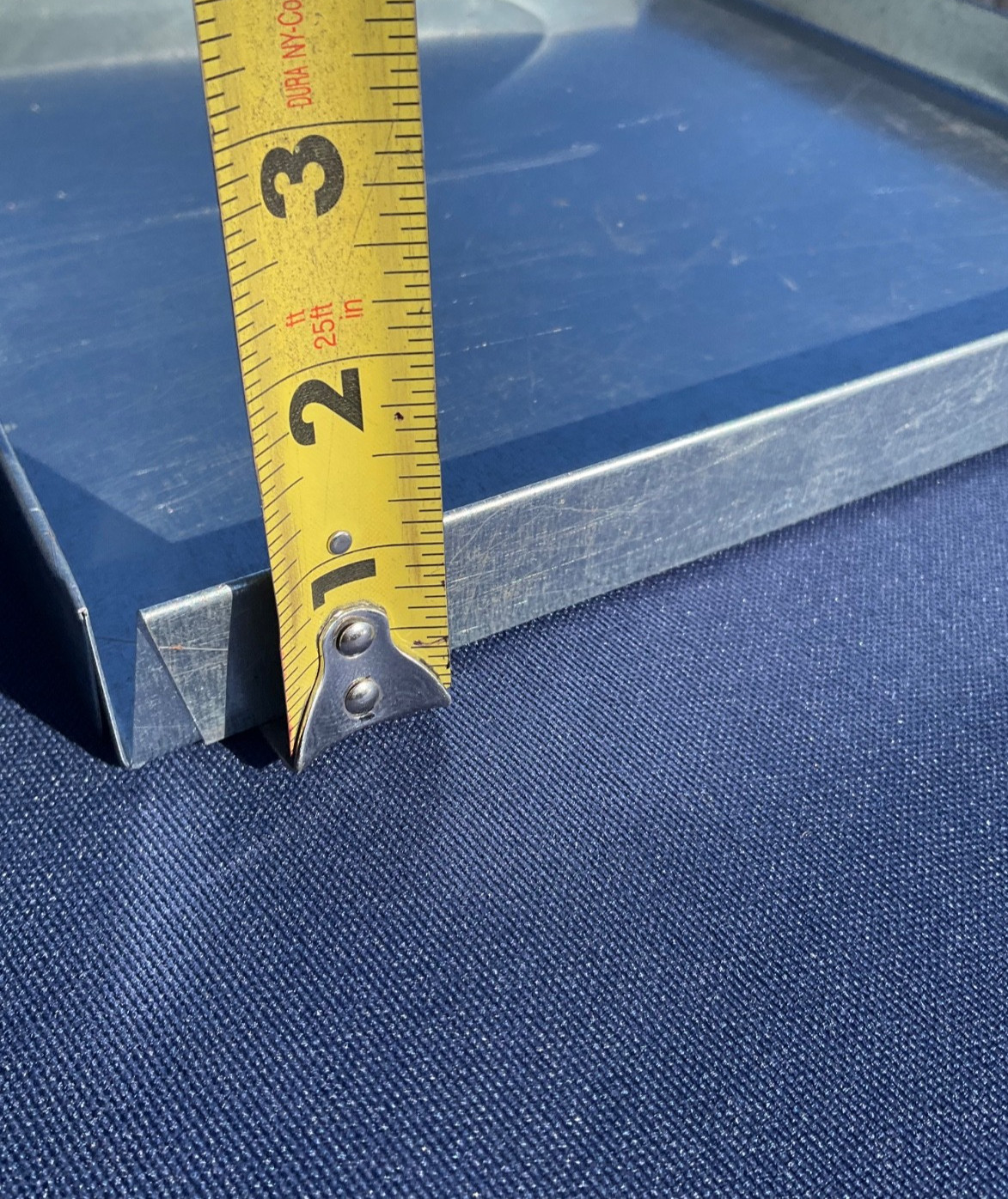 12 X 12 End Cap Duct Work End Cap Metal GALVANIZED STEEL 26 GAUGE
