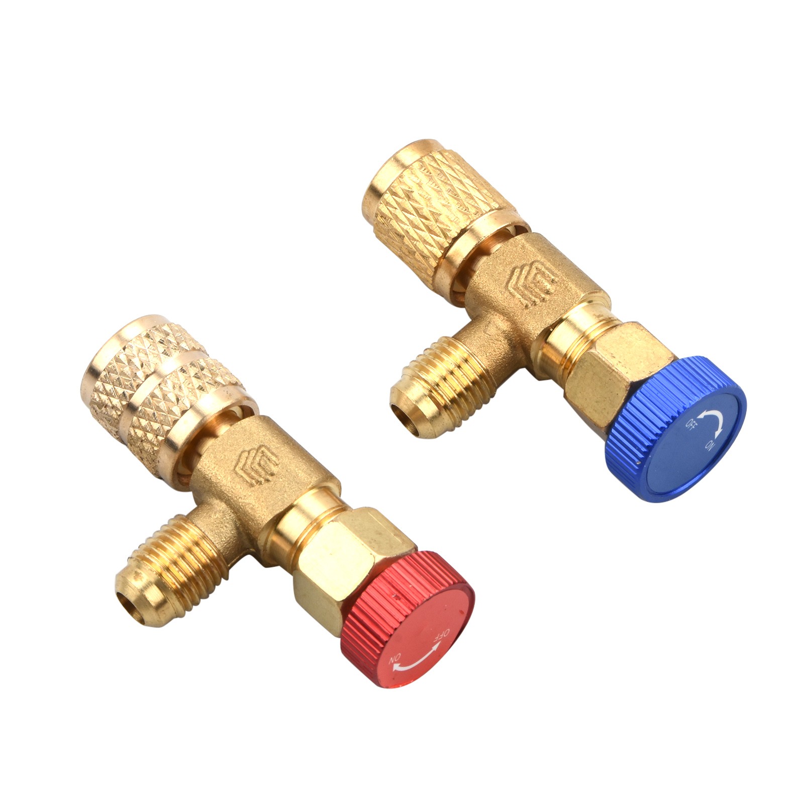 1/4in-1/4in (R22) air conditioner liquid safety valve with a leak-proof seal