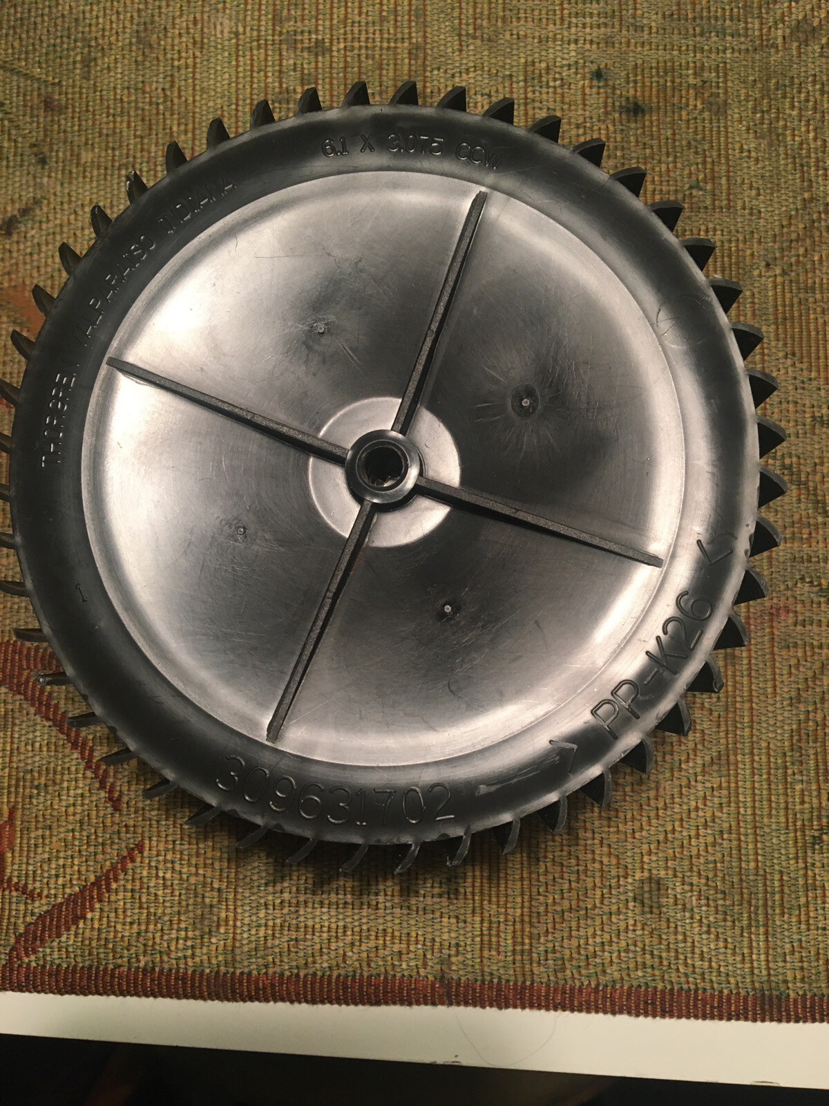 FRIGIDAIRE FAC054K7A2 Fan Blower Wheel 155×80 Shaft Size 1/4 Inch