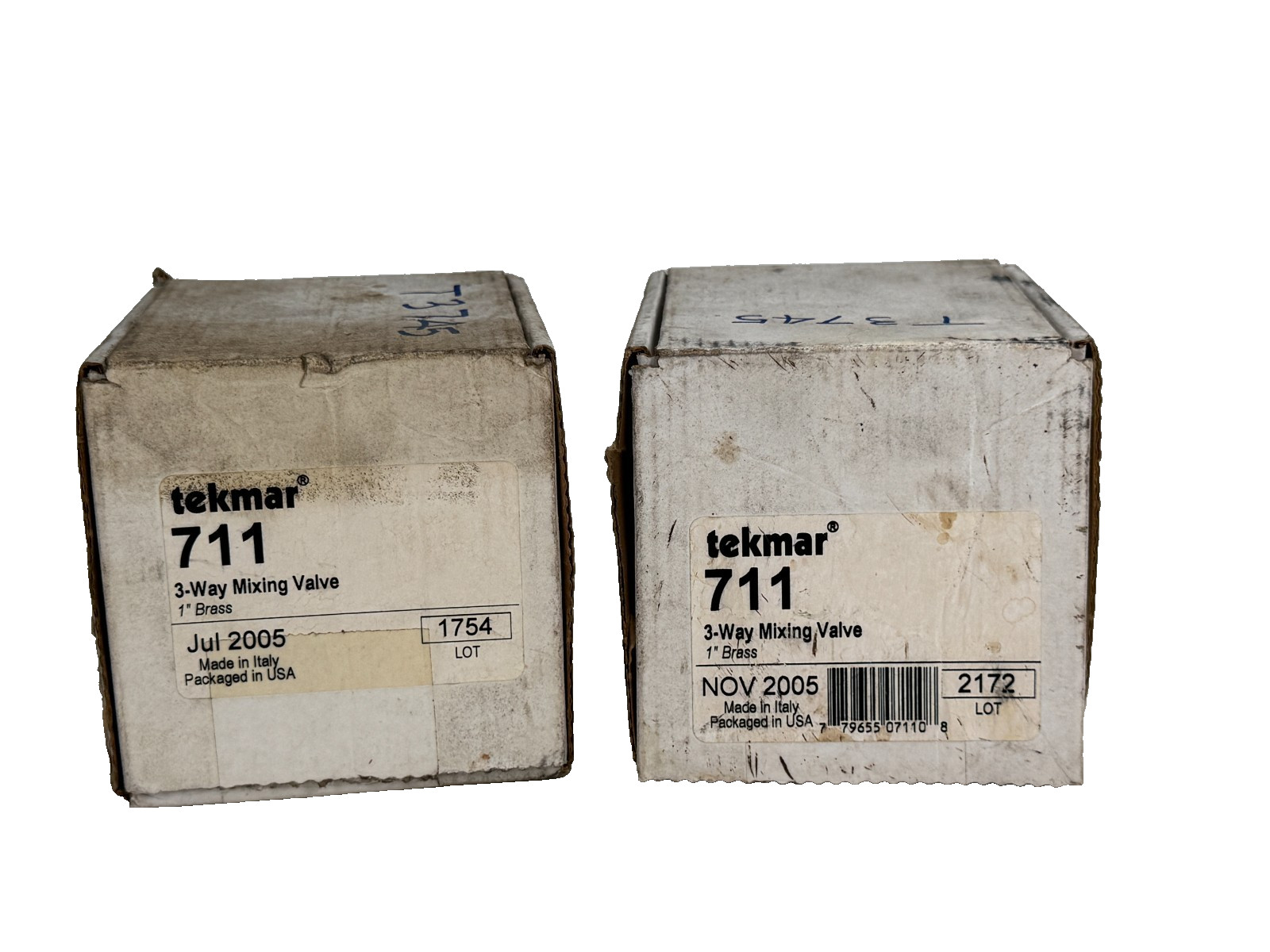 TEKMAR 711 3-Way Mixing Valve 1″ NPT Brass *NIB*