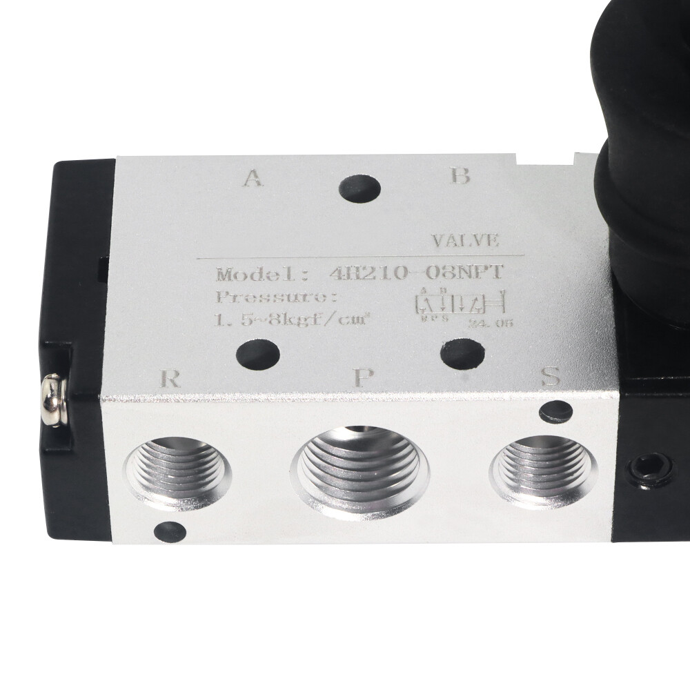 1/4″NPT 5 Way 3 Position Air Hand Lever Operated Valve Pneumatic Solenoid Valve