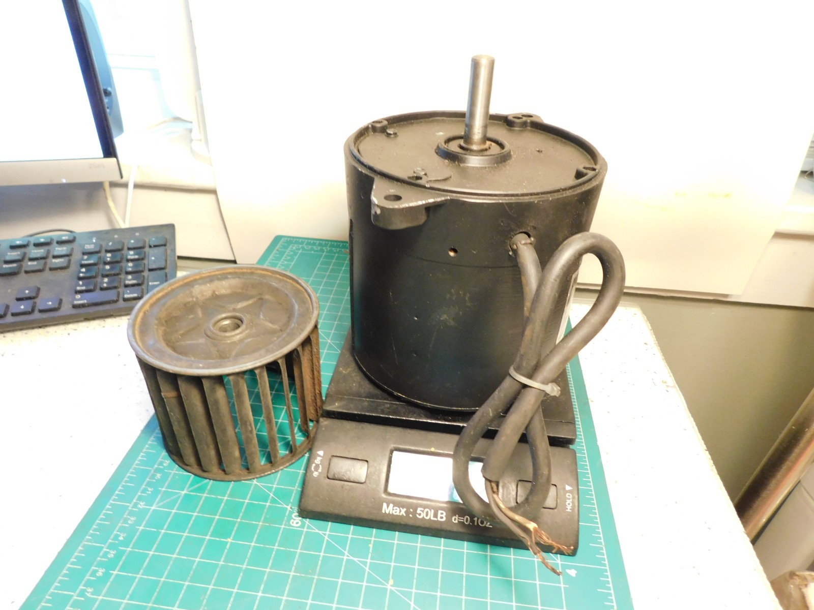 Sid Harvey’s 1/7hp 115v 3450rpm #A0204A/A39-31R AC 1-Phase Motor w/Fan Tested