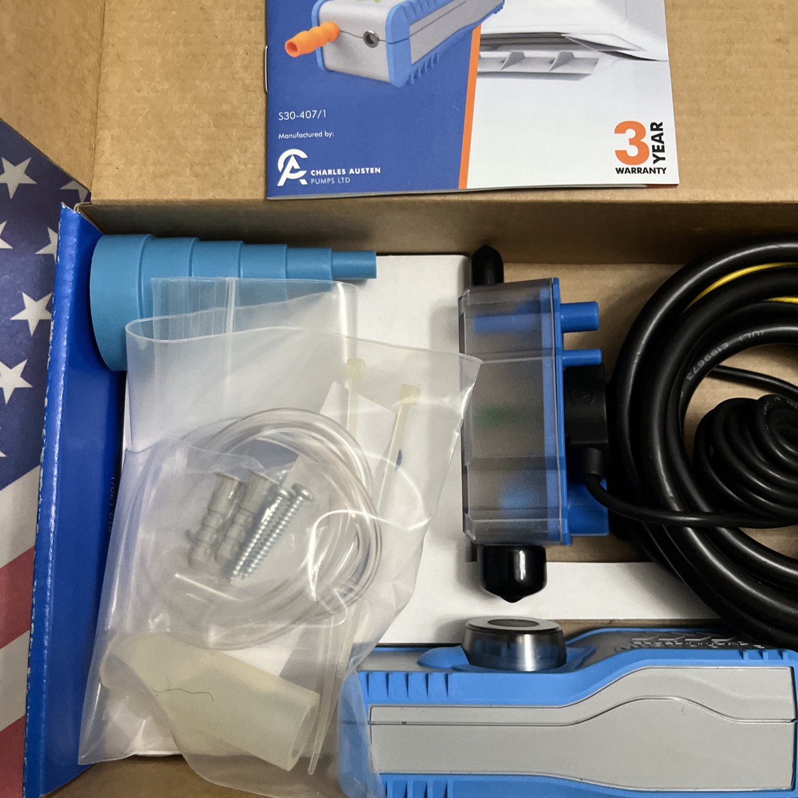 Blue Diamond MicroBlue X86-003 Condensate Removal Pump With Reservoir BIN OBO
