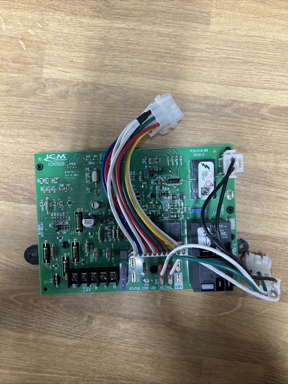 ICM Furnace Control Board – Green (ICM282A)