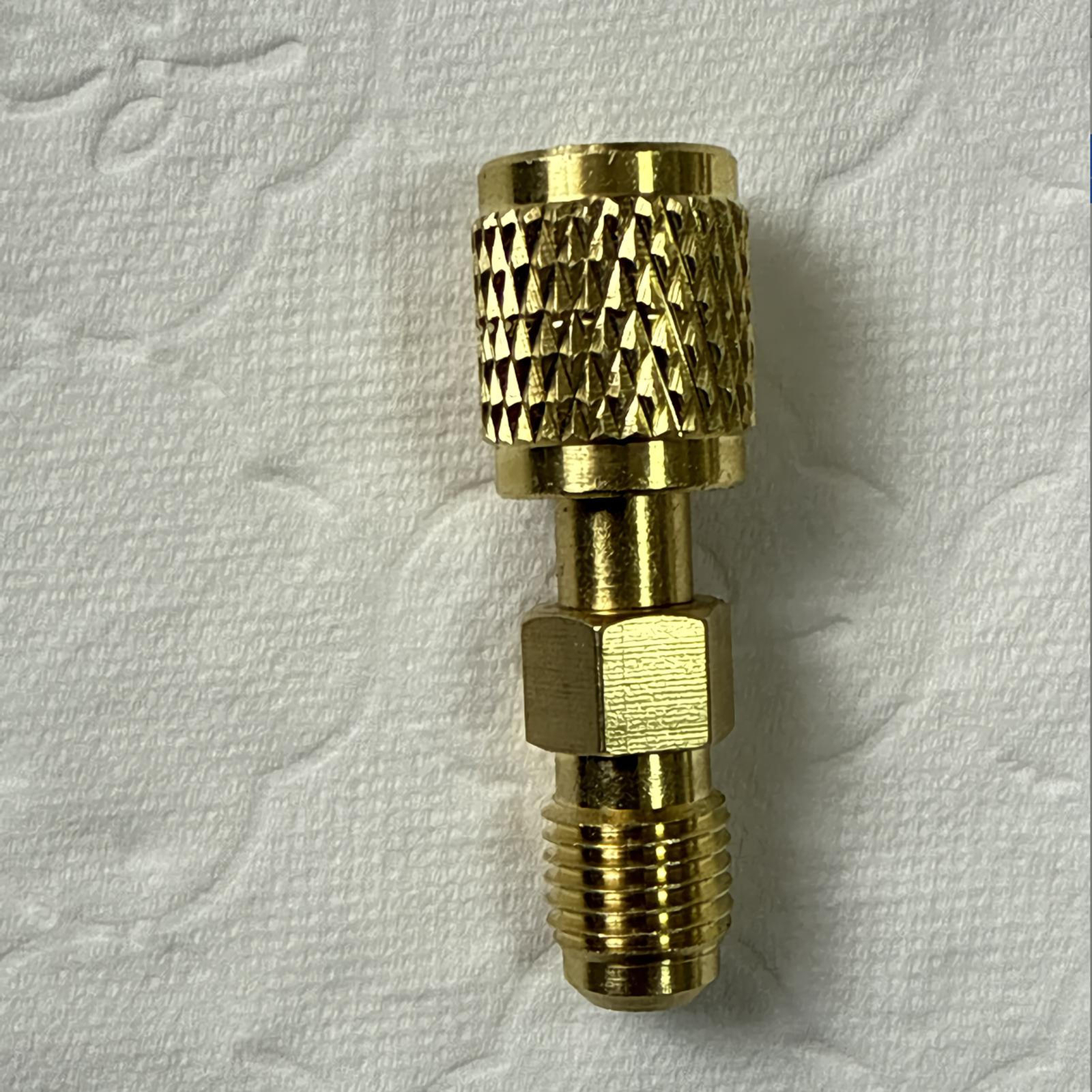 HVAC R32 Reverse Thread Female 1/4”, R454B/R32 Tanks 1/4” Male Adapter For A2L