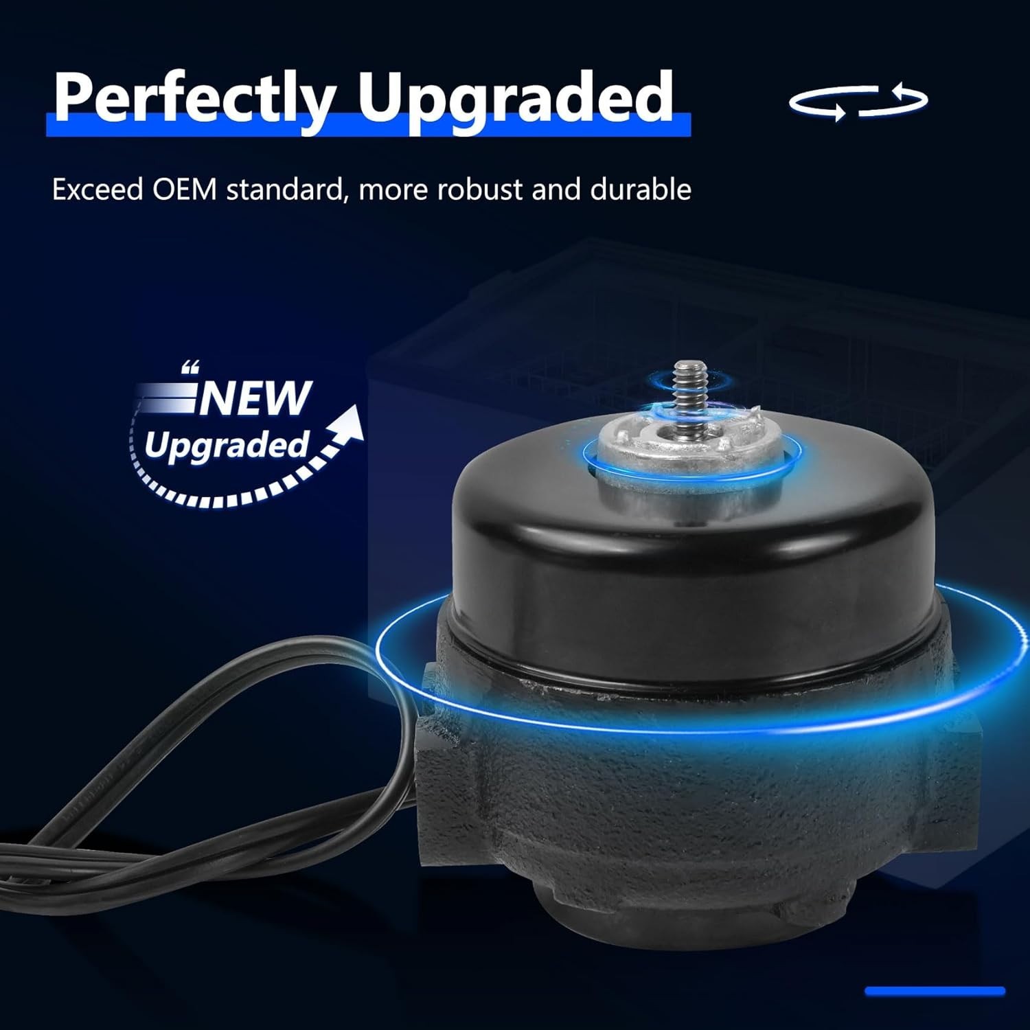 9W 115V Condenser Fan Motor for HVAC & Cooling Units
