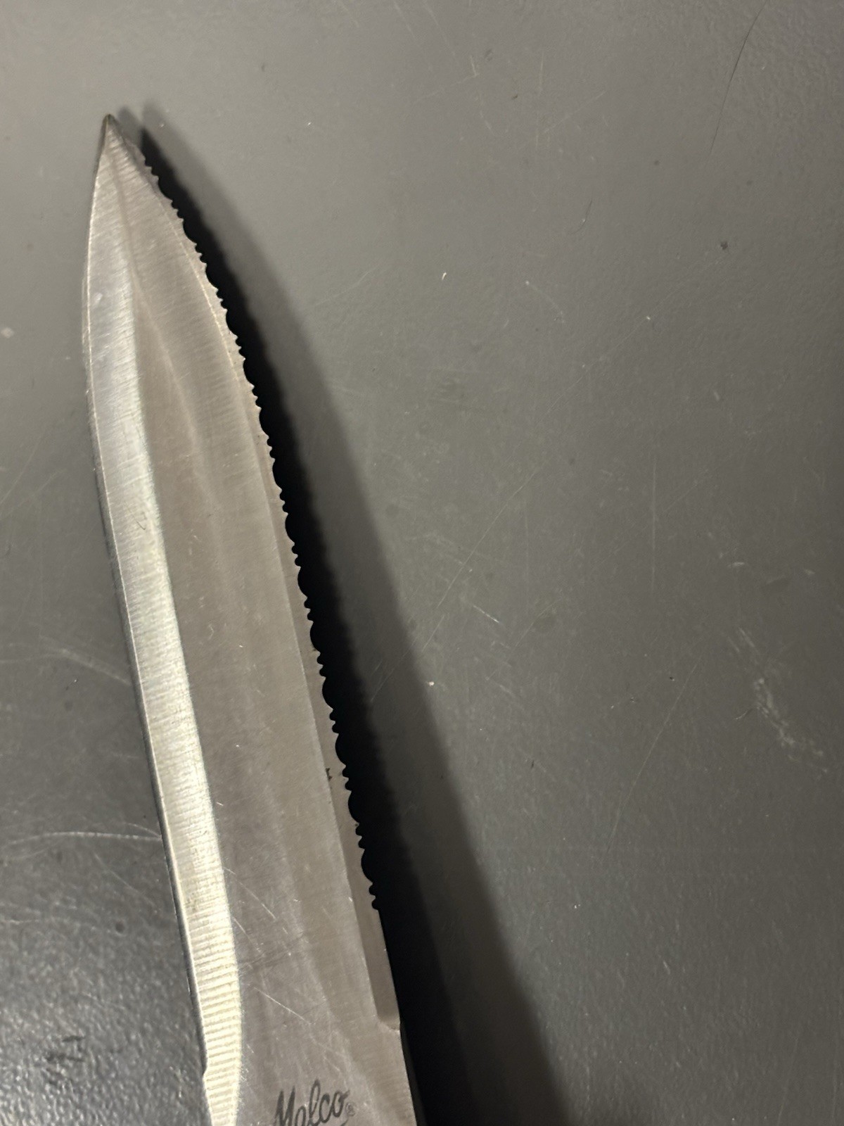 Malco Stainless Steel Duct Knife w/ Sheath