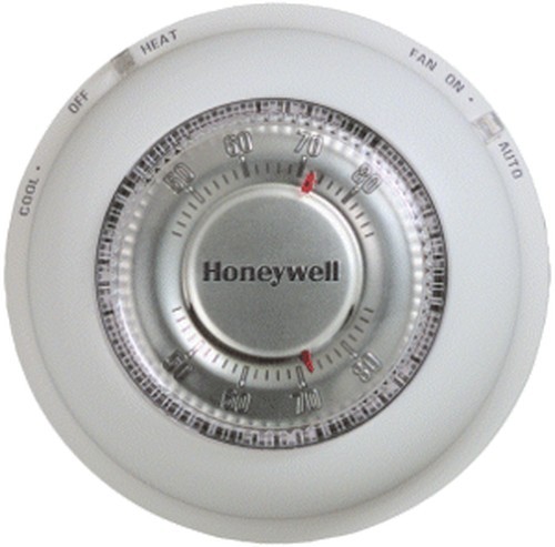 Resideo T87N1000/U Thermostat 1H/1 C Battery Non-Programmable Premier White
