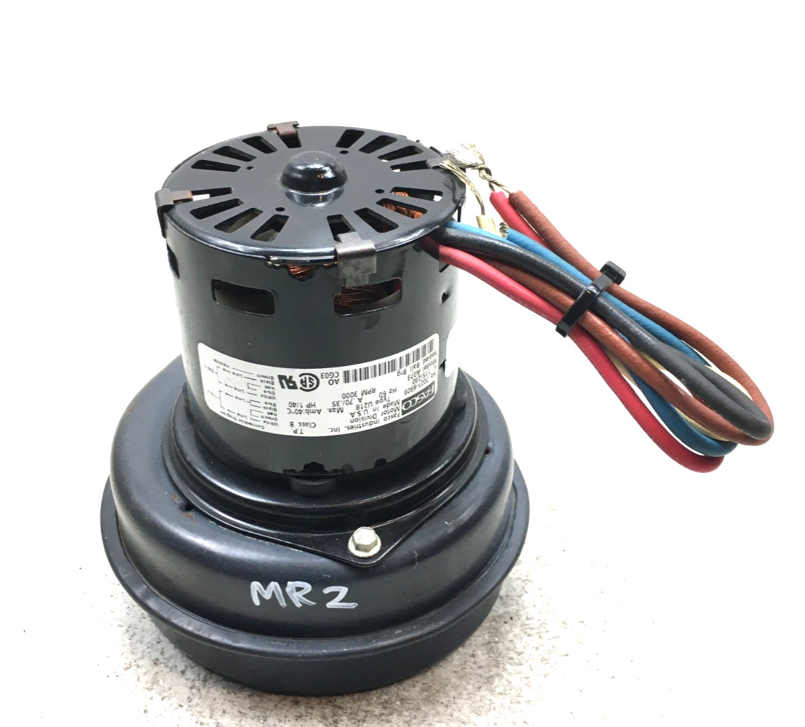 FASCO 7021-6909 Model A073 Draft Inducer Motor 115/230V 3000 RPM used #MR2