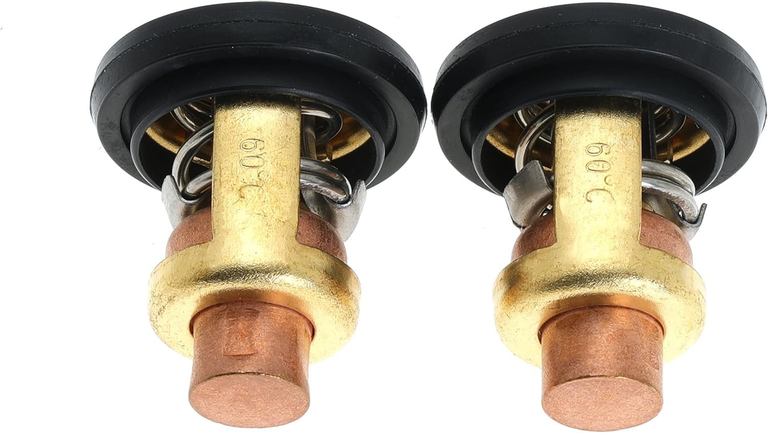 2 Pack 75692Q2 Marine Thermostat Kit 143°F for Mercury Mariner 135-200HP