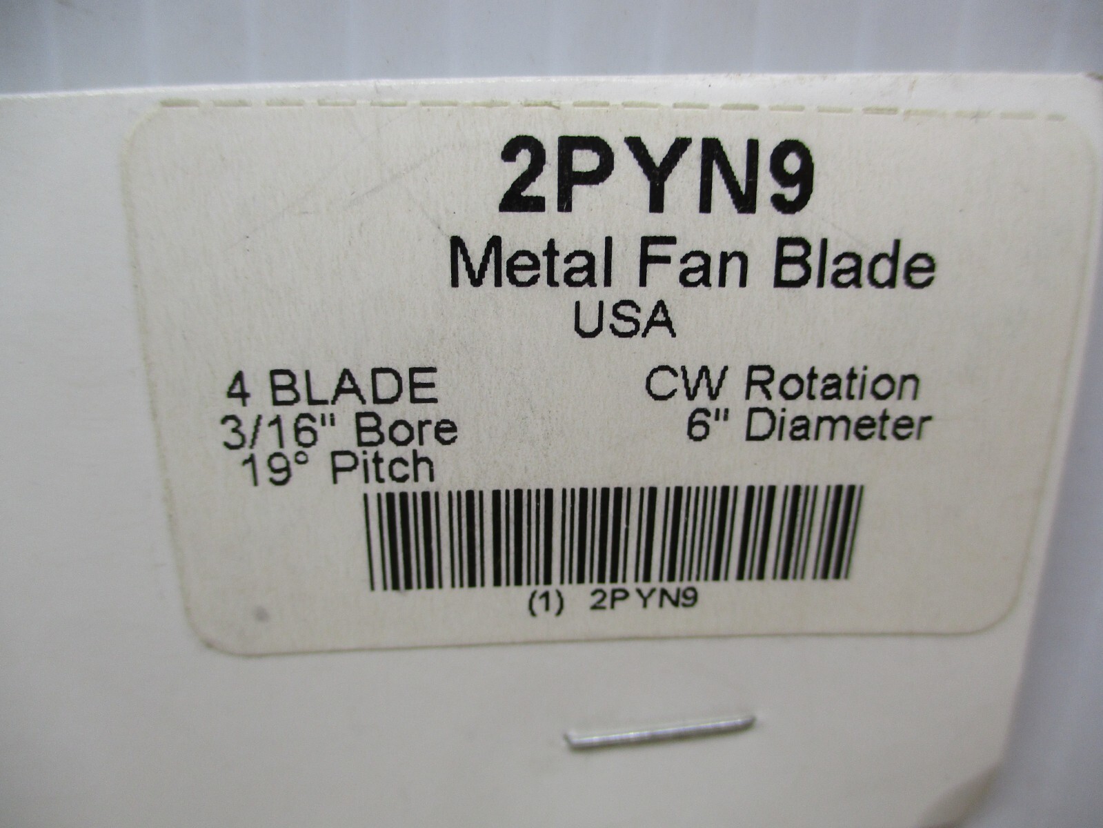 Dayton 2Mxx9 Propeller,Dia 12 In,Bore Dia 5/16 In