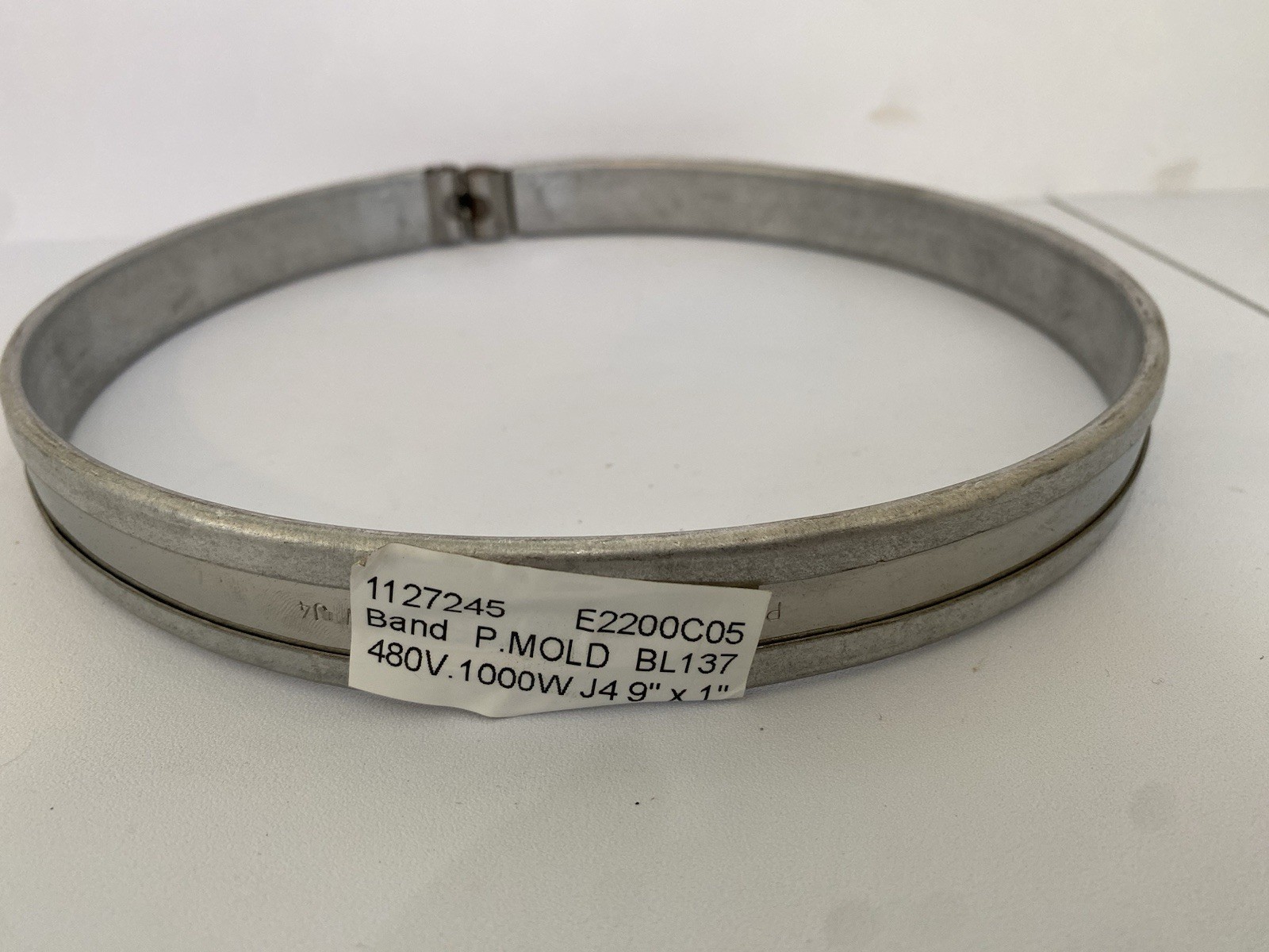 Precision Mold BL137 480V 1000W 9” x 1” Band Heater