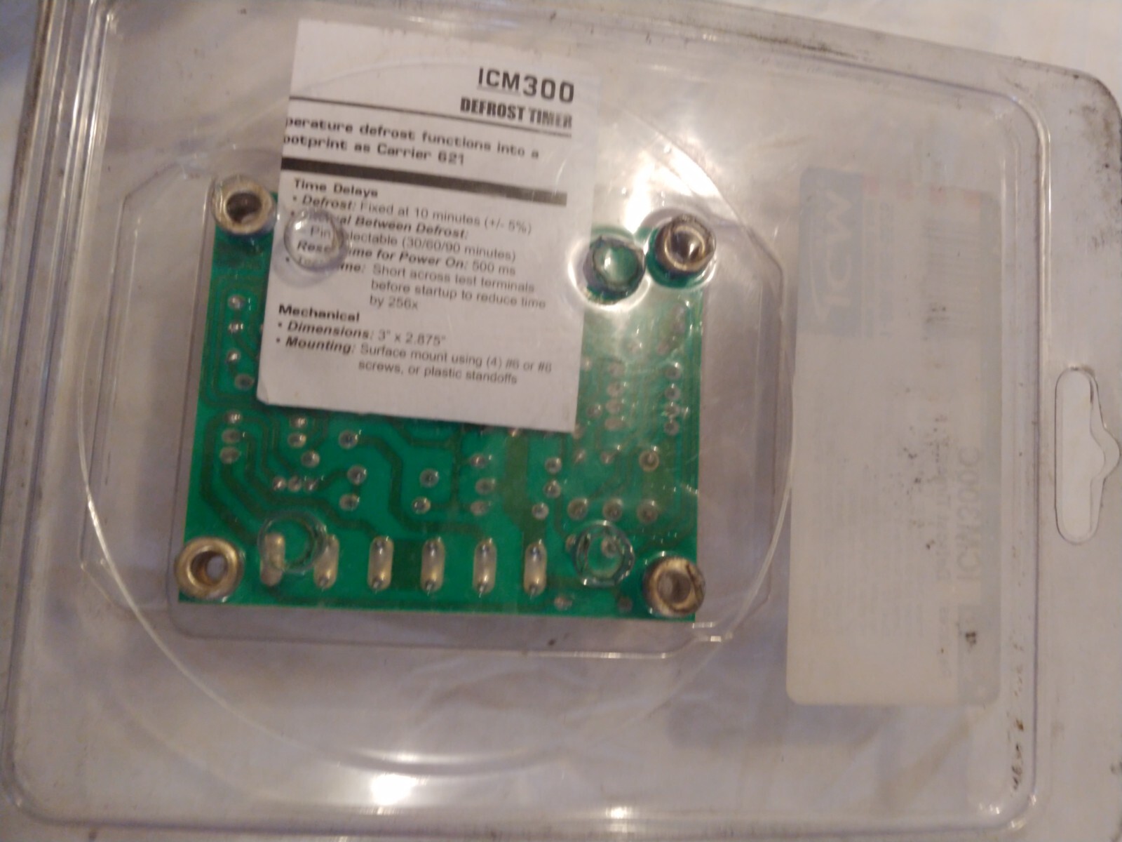 ICM Controls ICM300C Defrost Control Board Amana Goodman Rheem Lennox Honeywell